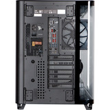 ALTERNATE AGP-WINDOW-AMD-23, Gaming PC Sort/gennemsigtig