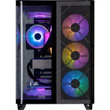 ALTERNATE AGP-WINDOW-AMD-23, Gaming PC Sort/gennemsigtig