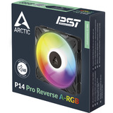 ARCTIC P14 Pro Reverse A-RGB, Sag fan Sort