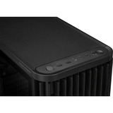ASUS ProArt PA401 Wood TG PWM (Black) Tower Sort, Towerkabinet Sort, Tower, PC, Sort, ATX, Hærdet glas, 16 cm