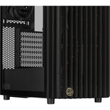 ASUS ProArt PA401 Wood TG PWM (Black) Tower Sort, Towerkabinet Sort, Tower, PC, Sort, ATX, Hærdet glas, 16 cm