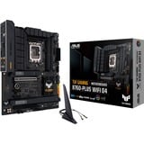 ASUS TUF GAMING B760-PLUS WIFI D4 Intel B760 LGA 1700 ATX, Bundkort Sort, Intel, LGA 1700, Intel® Celeron®, Intel® Core™ i3, Intel® Core™ i5, Intel® Core™ i7, Intel® Core™ i9,..., LGA 1700, DDR4-SDRAM, 192 GB