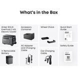 Anker SOLIX EverFrost 2 køleboks 40 L Elektrisk Sort grå/Sort, Sort, 2 hjul, Sort, 40 L, -20 - 20 °C, 45 dB