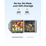 Anker SOLIX EverFrost 2 køleboks 40 L Elektrisk Sort grå/Sort, Sort, 2 hjul, Sort, 40 L, -20 - 20 °C, 45 dB