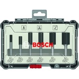 Bosch 2 607 017 467 dele & tilbehør til håndværksskæremaskine, Fræser Sølv, 6 stk