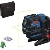 Bosch Batteri-kombilaser GCL 12V-50-22 CG Professional, Kryds- & linjelaser Blå/Sort