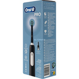 Braun Oral-B Pro 1 Cross Action, El-tandbørste Sort