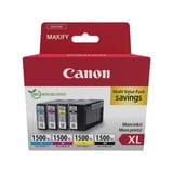Canon 9182B010 blækpatron 4 stk Original Højt (XL) udbytte Sort, Blå, Magenta, Gul Højt (XL) udbytte, Sort, Blå, Magenta, Gul, 4 stk, Multipakke