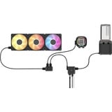 Corsair HydroX iCUE LINK XH505i RX 360 RGB Kit, Vandkøling Sort