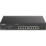 D-Link DGS-1100-10MPV2 Administreret L2 Gigabit Ethernet (10/100/1000) Strøm over Ethernet (PoE) 1U Sort, Switch Administreret, L2, Gigabit Ethernet (10/100/1000), Strøm over Ethernet (PoE), Stativ-montering, 1U
