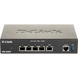 D-Link DSR-250V2 trådløs router Gigabit Ethernet Sort 802.11g, Ethernet LAN, Sort, Stationær router/pol router