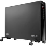 DeLonghi HX65L22 Indendørs Grå 2200 W Konvektor elektrisk rumvarmer, Niveau konvektor antracit, Konvektor elektrisk rumvarmer, Keramisk, 24 t, Indendørs, Gulv, Grå