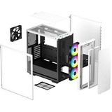 DeepCool CK560 Midi Tower Hvid, Towerkabinet Hvid, Midi Tower, PC, Hvid, ATX, EATX, micro ATX, Mini-ATX, ABS, SPCC, Hærdet glas, Kabinet faner