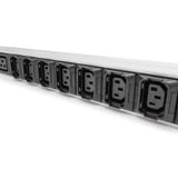 Digitus Basis IT PDU med aluminiumprofil, 27-vejs, 24x C13, 3x C19, Strømskinne Sort/aluminium