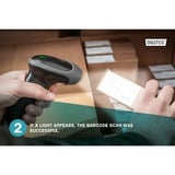 Digitus DA-81002, Stregkodescanner Sort