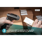 Digitus DA-81002, Stregkodescanner Sort