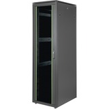 Digitus DN-19 42U-6/8-B-1 stativ Fritstående reol Sort, IT kabinet Sort, Fritstående reol, 42U, 800 kg, Sort