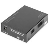 Digitus Gigabit Multimode/Singlemode Mediekonverter SFP, Media Converter Sort