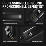 Elgato Wave DX, Mikrofon Sort