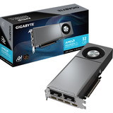 GIGABYTE Radeon™ AI PRO R9700 AI TOP 32GB, Grafikkort Sort