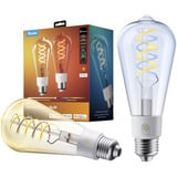 Govee E27 Smart Edison-pære 500lm (2-pak), LED-lampe 
