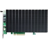 HighPoint SSD6204A RAID controller PCI Express x8 3.0 8 Gbit/sek., Interface card PCI Express 3.0, PCI Express x8, 0, 1, 8 Gbit/sek., 4 kanaler, 920,585 t