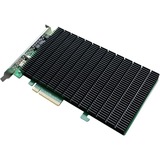HighPoint SSD6204A RAID controller PCI Express x8 3.0 8 Gbit/sek., Interface card PCI Express 3.0, PCI Express x8, 0, 1, 8 Gbit/sek., 4 kanaler, 920,585 t