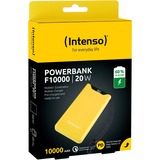 Intenso Powerbank F10000 Gul, Power Bank Gul