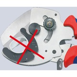 KNIPEX Rørskærer 90 25 40 Rød/Blå