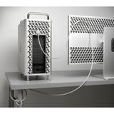 Kensington Mac Pro og Pro Display XDR låsesæt, Sikkerhed Sølv, 2,44 m, Kensington, Nøgle, Kulstofstål, Sølv