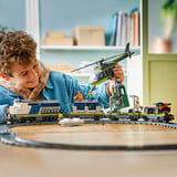 LEGO Byoverfald på polititoget, Bygge legetøj Byggesæt, 7 År, Plast, 1313 stk, 2,7 kg