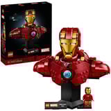 LEGO Iron Man MK4-buste, Bygge legetøj Byggesæt, 18 År, Plast, 436 stk, 550 g