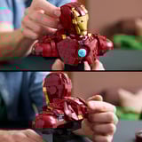 LEGO Iron Man MK4-buste, Bygge legetøj Byggesæt, 18 År, Plast, 436 stk, 550 g