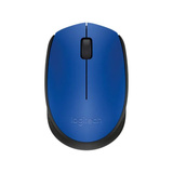 Logitech M171 Blue-K mus Ambidextrous RF trådløst Optisk 1000 dpi Blå, Ambidextrous, Optisk, RF trådløst, 1000 dpi, Blå