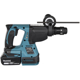 Makita Batteri kombihammer DHR243JWX2, 18 Volt, Borehammer Blå/Sort