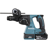 Makita Batteri kombihammer DHR243JWX2, 18 Volt, Borehammer Blå/Sort