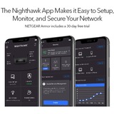 Netgear Nighthawk RAXE500 trådløs router Gigabit Ethernet Tri-band (2,4 GHz/5 GHz/6 GHz) Sort Sort, Wi-Fi 6 (802.11ax), Tri-band (2,4 GHz/5 GHz/6 GHz), Ethernet LAN, Sort, Bordplade router