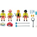 PLAYMOBIL City Life - Redningsteam, Bygge legetøj 