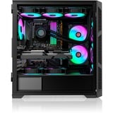 RAIJINTEK PONOS ULTRA MS4, Towerkabinet Sort
