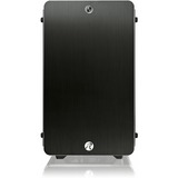 RAIJINTEK Thetis Window Desktop Sort, Towerkabinet Sort, Desktop, PC, Sort, ATX, micro ATX, Mini-ITX, Aluminium, SPCC, 17 cm