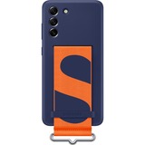 SAMSUNG EF-GG990TNEGWW tilbehør til mobiltelefontaske, Mobiltelefon Cover mørkeblå/Orange, Greb, Marineblå, Orange, Silikone, Samsung, Galaxy S21 FE