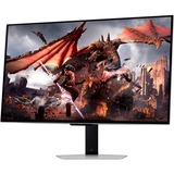 Samsung G80SD computerskærm 81,3 cm (32") 3840 x 2160 pixel 4K Ultra HD OLED Sølv, Gaming Skærm Sølv, 81,3 cm (32"), 3840 x 2160 pixel, 4K Ultra HD, OLED, 0,03 ms, Sølv