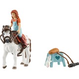 Schleich HORSE CLUB 42518 legetøjssæt, Spil figur Horse with rider, Horses, 5 År, Flerfarvet, Plast