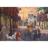 Schmidt Spiele Disney The Aristocats Kontur puslespil 1000 stk Dyr 1000 stk, Dyr