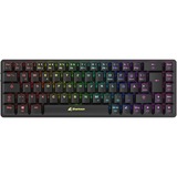 Sharkoon Tastatur Sort, DE-layout, Kailh Choc V2 Low Profile Brown