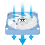 Thermaltake CT140 ARGB Sync PC Cooling Fan Hydrangea Blue, Sag fan Lyseblå