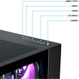 Thermaltake FTW RTX 5080 Black, Gaming PC Sort/gennemsigtig