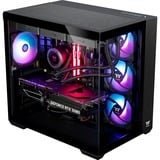 Thermaltake PC-000081-DE, Gaming PC Sort/gennemsigtig