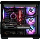 Thermaltake PC-000081-DE, Gaming PC Sort/gennemsigtig
