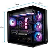 Thermaltake PC-000081-DE, Gaming PC Sort/gennemsigtig